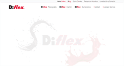 Desktop Screenshot of diflex.es